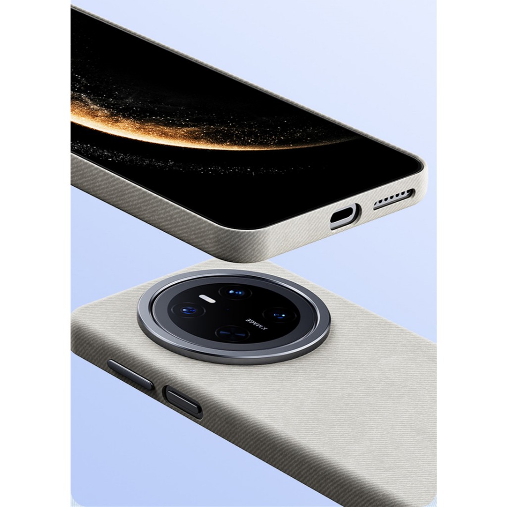 Funda de cuero de franela Prem - Huawei Mate 60 reseña y precio